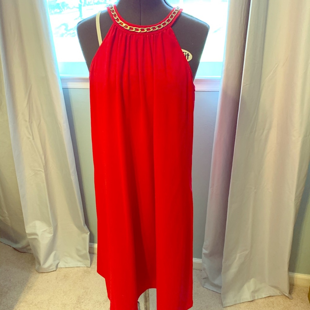 Calvin Klein- red dress- size 10